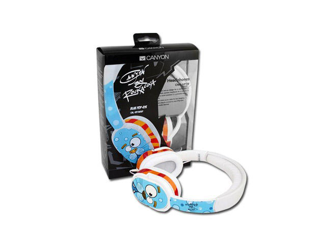 Слушалки Слушалки Canyon Rockacoca Blue Pop Eye