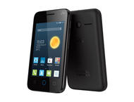 Смартфони Alcatel Pixi 3 (3.5) 4GB, черен цвят + 750MB интернет на месец