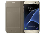Калъфи Samsung Flip Wallet за Galaxy S7, в златисто
