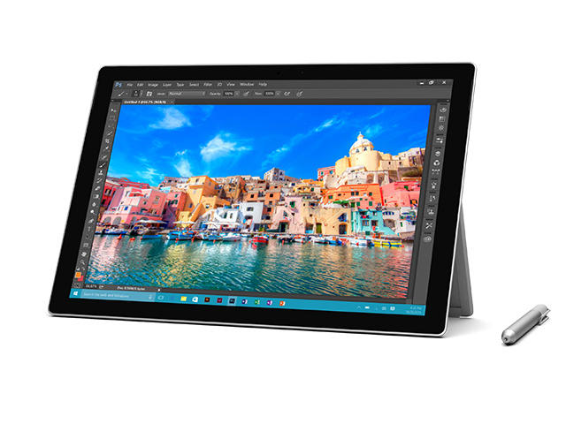 Таблети Microsoft Surface Pro 4 128GB SSD, сребрист цвят