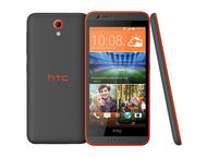 Смартфони HTC Desire 620 8GB, сив-оранжев цвят