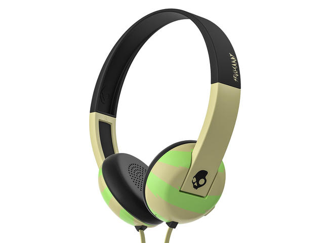 Слушалки Skullcandy Uproar, в черно-бежово