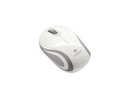 Мишки Logitech M187, в бяло-сиво