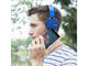 Слушалки Sony MDR-XB650BT, в синьо