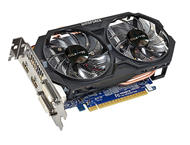 Видео карти Gigabyte GeForce GTX 750 Ti GV-N75TOC-2GI