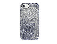 Калъфи Speck iPhone 7 Presidio Inked Shiboritile Blue Matte/Marine Blue