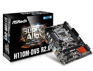 Дънни платки ASRock H110M-DVS R2.0