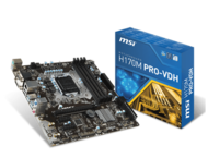 Дънни платки MSI H170M PRO-VDH
