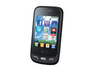 Смартфони LG T565B 256MB, черен цвят