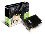 Видео карти MSI GeForce GT 710 2GD3H H2D