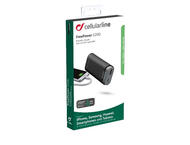 Външни батерии Cellular line 5200mAh, в сиво