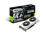 Видео карти ASUS DUAL GeForce GTX1060 6G
