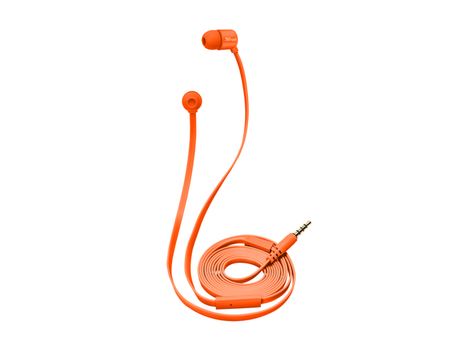 Слушалки TRUST Duga orange