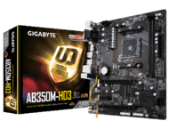 Дънни платки GIGABYTE GA-AB350M-HD3