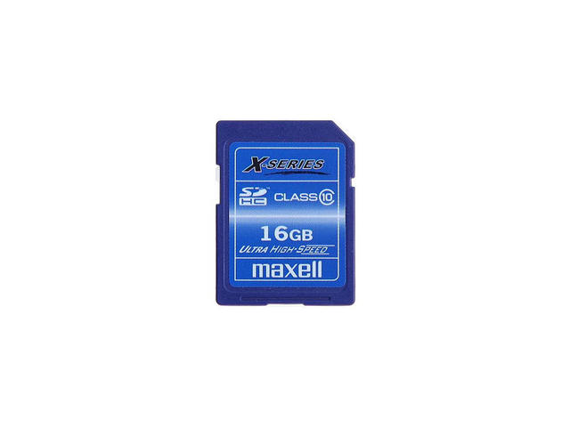 Карти памет 16GB SDHC Maxell Class 10