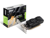 Видео карти MSI GeForce GTX 1050 Ti 4GT LP