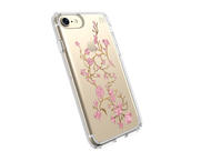 Калъфи Speck iPhone 6/6S/7/8 Presidio Clear + Print - Goldenblossoms Pink/Clear