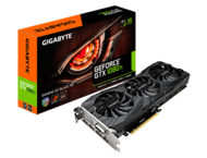 Видео карти Gigabyte GeForce GTX 1080 Ti Gaming OC BLACK 11G