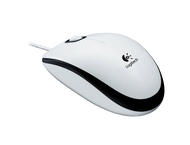 Мишки Logitech M100, в бяло