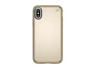 Калъфи Speck iPhone X Presidio Metallic - Pale Yellow Gold Metallic/Camel Brown