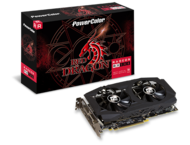 Видео карти PowerColor Radeon RX 580 8GBD5-3DHDV2/OC
