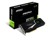 Видео карти MSI GeForce GTX 1070 Ti AERO 8G