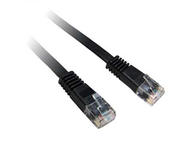 Мрежово оборудване UTP CAT5E FLAT CABLE 2M /BLK