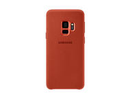 Калъфи Samsung Galaxy S9 Alcantara Cover, в червено