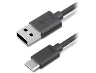 Кабели и Адаптери iLuv New 1m USB-C to Standard USB Chg/Sync cable - Black
