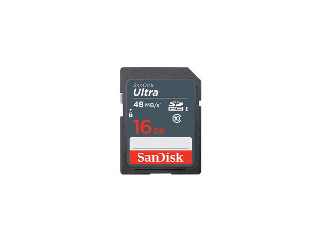 Карти памет 16GB SDHC SanDisk Ultra Class 10 UHS-I