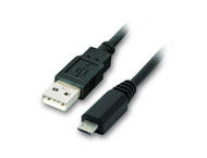 Кабели и Адаптери VCom кабел USB 2.0 AM / Micro USB M - CU271-1 метър