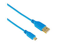 Кабели и Адаптери Hama "Flexi-Slim" Micro USB, в синьо
