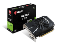 Видео карти MSI GeForce GTX 1050 AERO ITX 2G OC