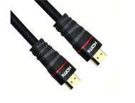 Кабели и Адаптери VCom кабел HDMI M / M Ultra HD 4k2k Gold Nylon braided - CG526-B-1.8m