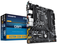 Дънни платки GIGABYTE H370M D3H GSM