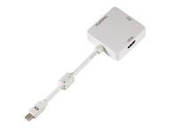 Кабели и Адаптери Адаптер 3 в 1 HAMA 53245, Mini DisplayPort към DVI/ DisplayPort/ HDMI