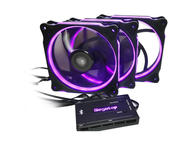 Вентилатори Комплект от 3бр. вентилатори Segotep Halo Ring RGB 120 mm