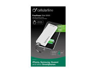 Външни батерии Cellularline FreePower Slim 5000mAh, бяла