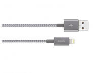 Кабели и Адаптери Moshi Integra USB-A Charge/Sync Cable with Lightning connector - Titanium Gray