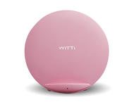 Зарядни устройства WITTI Candi Qi Wireless Charging Station, розова