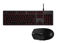 Клавиатури Logitech G413 Keyboard + G305 Lightspeed Mouse