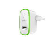 Зарядни устройства Belkin USB Main Charger 2.1A, в бяло