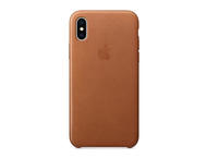 Калъфи Apple iPhone кожен калъф за iPhone X, светлокафяв