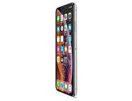 Защитно фолио Artwizz SecondDisplay Glass за iPhone XS Max, черен-прозрачен