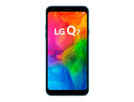 Смартфони LG Q7 32GB Dual SIM, в синьо