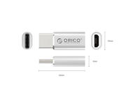 Кабели и Адаптери Orico Adapter Type C Male to Micro USB Female - CTM1-SV