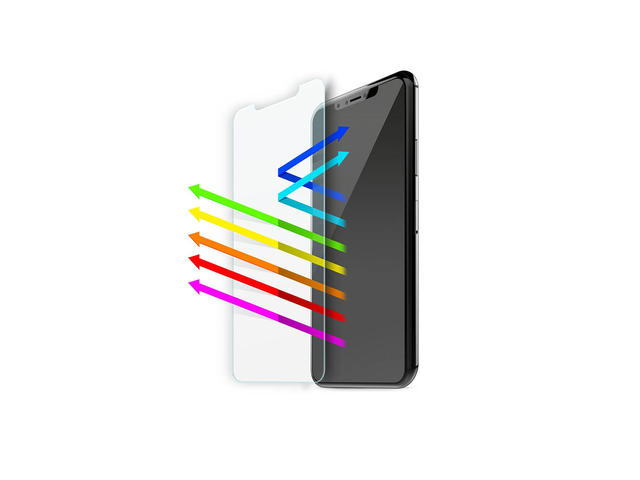 Защитно фолио iLuv Anti Blue Light протектор за iPhone XS / iPhone X