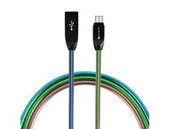 Кабели и Адаптери 4smarts FerrumCord Stainless Steel MicroUSB Data Cable (1m)