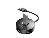 Кабели и Адаптери Baseus USB Round Box Hub Adapter, Black