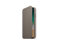Калъфи SDesign Original Leather Folio Case за iPhone XS, iPhone X, бежов